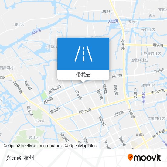 兴元路地图
