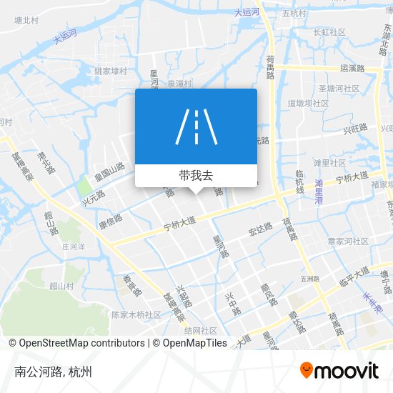 南公河路地图