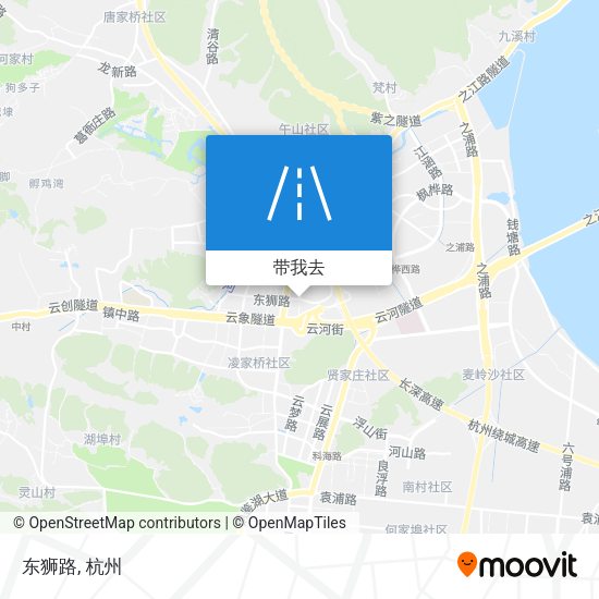 东狮路地图