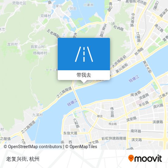 老复兴街地图
