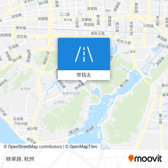 映翠路地图