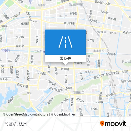 竹蓬桥地图