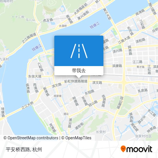 平安桥西路地图
