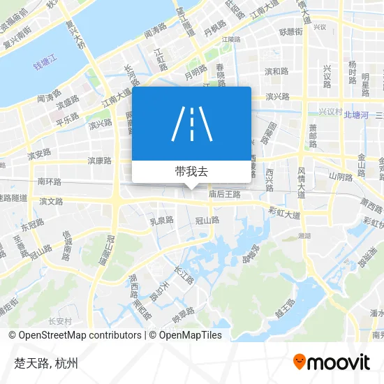楚天路地图