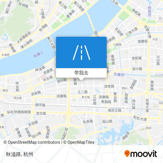 秋溢路地图