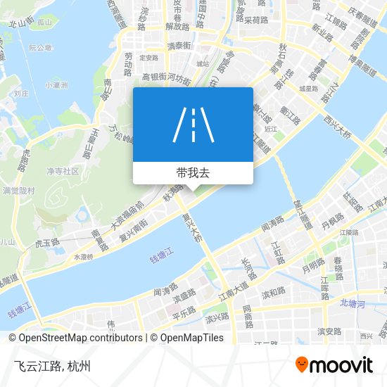 飞云江路地图