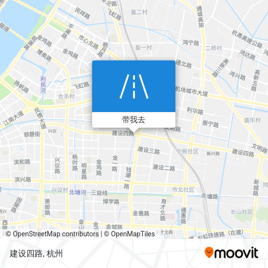建设四路地图