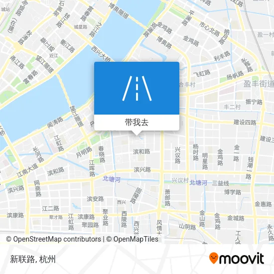 新联路地图