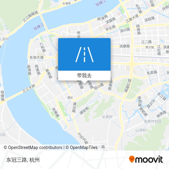 东冠三路地图