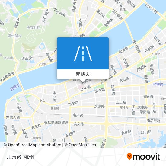儿康路地图