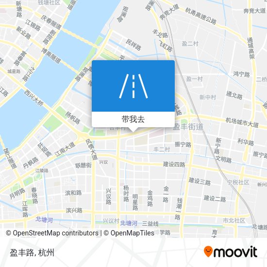 盈丰路地图