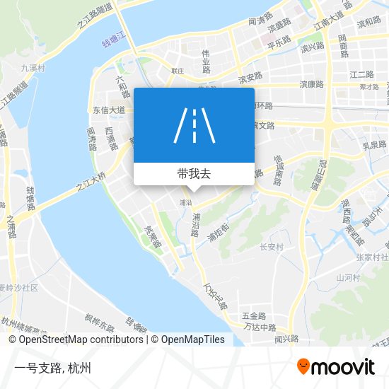 一号支路地图