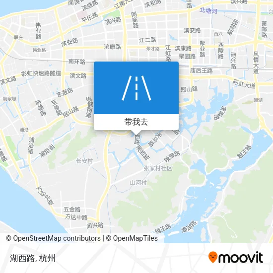 湖西路地图