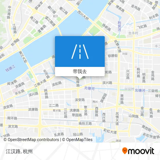 江汉路地图