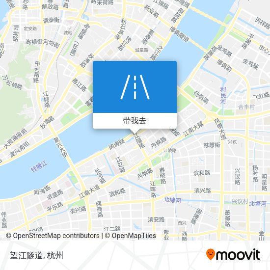 望江隧道地图