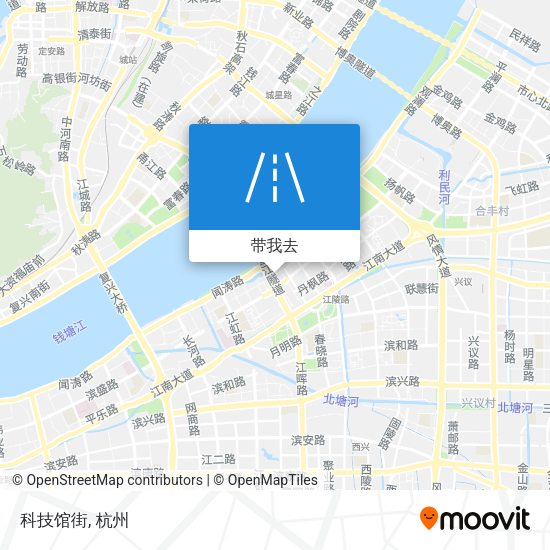 科技馆街地图