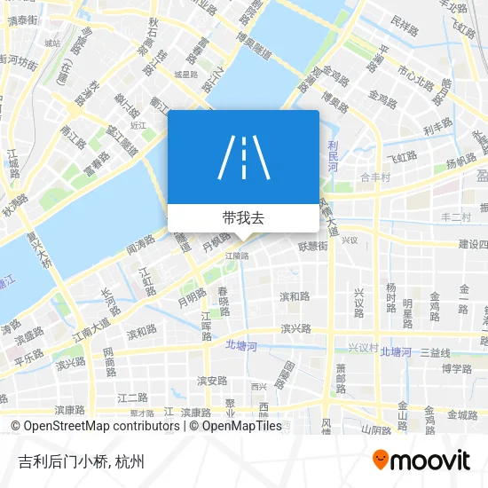 吉利后门小桥地图
