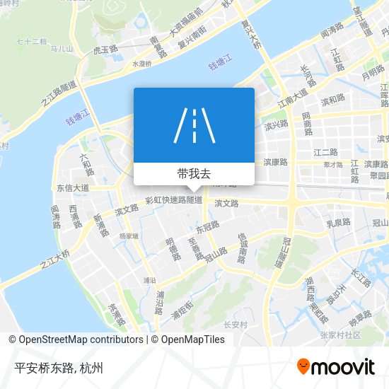 平安桥东路地图