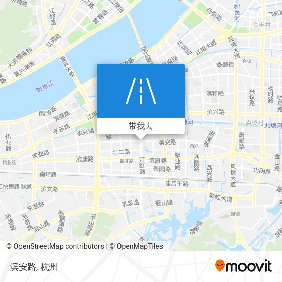 滨安路地图