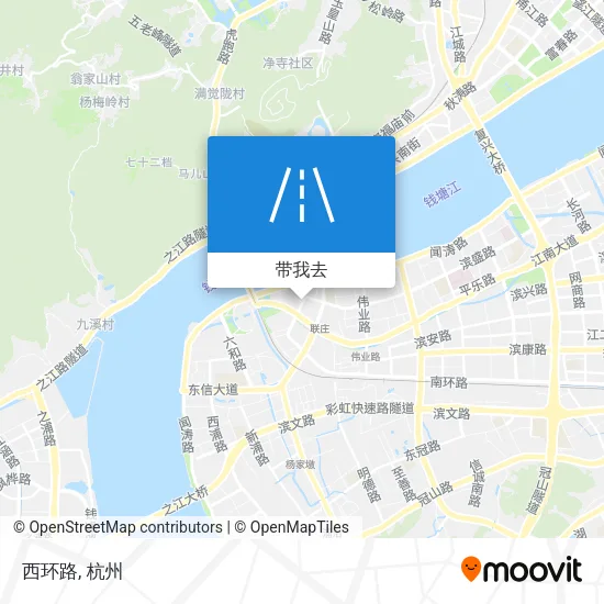西环路地图