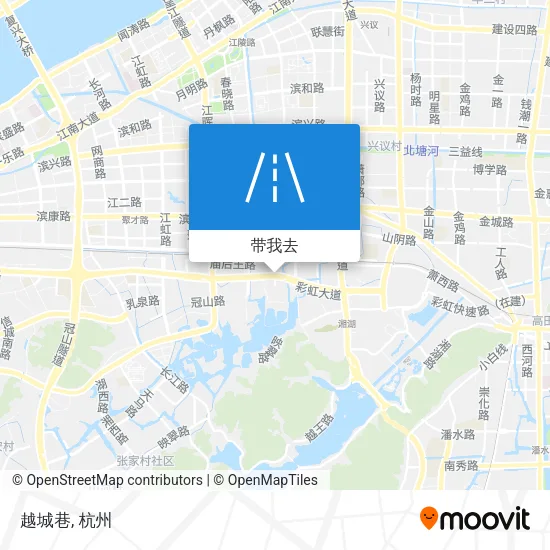 越城巷地图