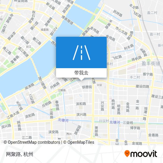 网聚路地图