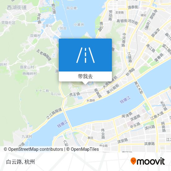 白云路地图