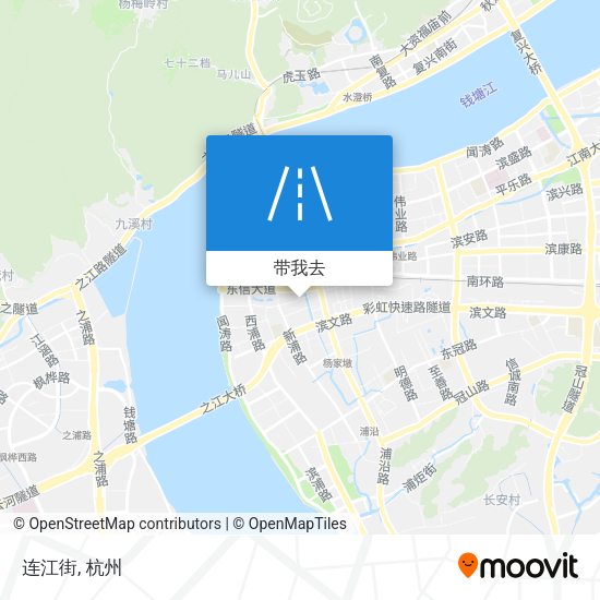 连江街地图