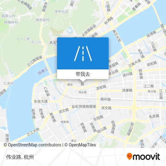 伟业路地图