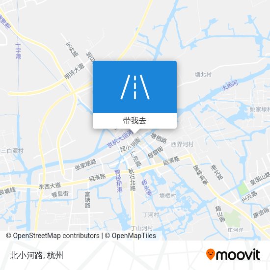 北小河路地图