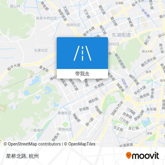 星桥北路地图