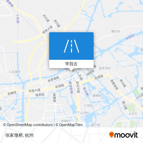 张家墩桥地图