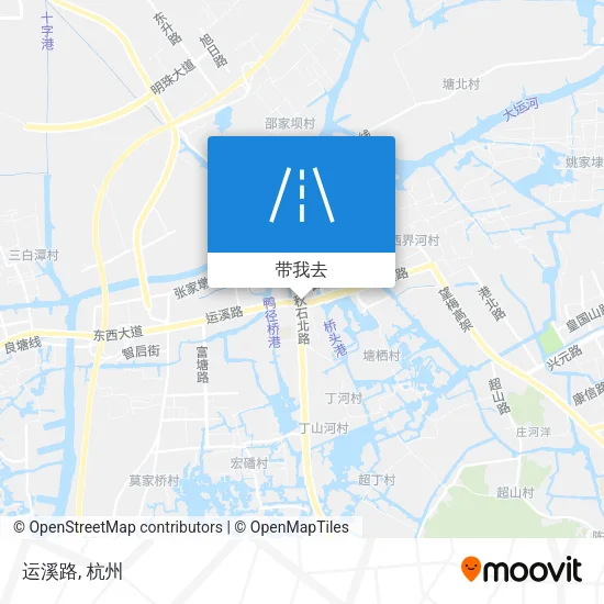运溪路地图