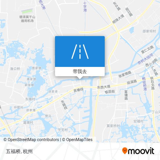 五福桥地图