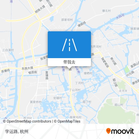 学运路地图