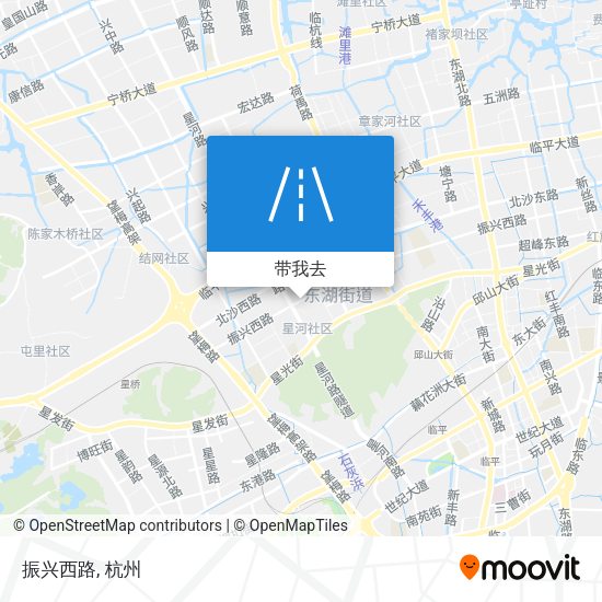 振兴西路地图