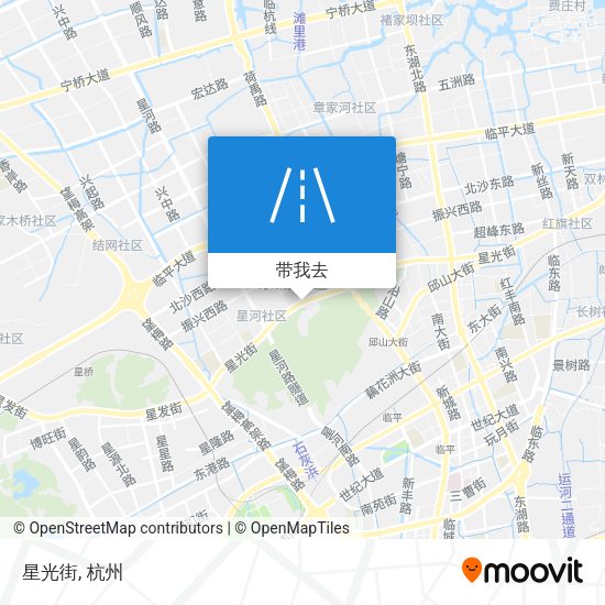 星光街地图