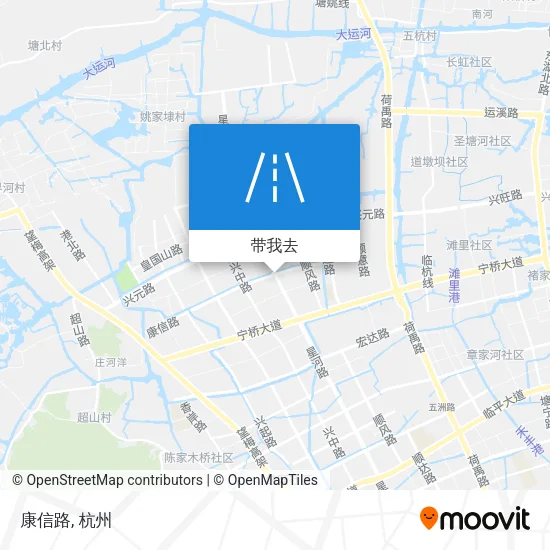 康信路地图