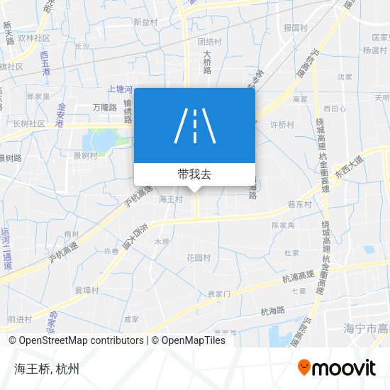 海王桥地图