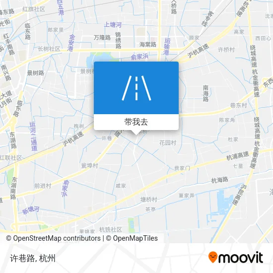 许巷路地图