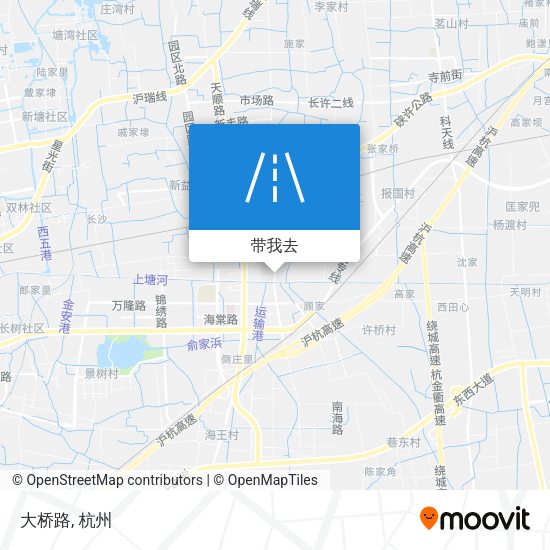 大桥路地图