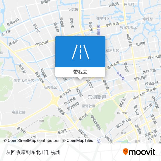 从回收箱到东北1门地图
