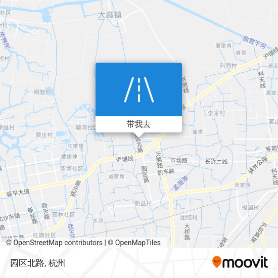 园区北路地图