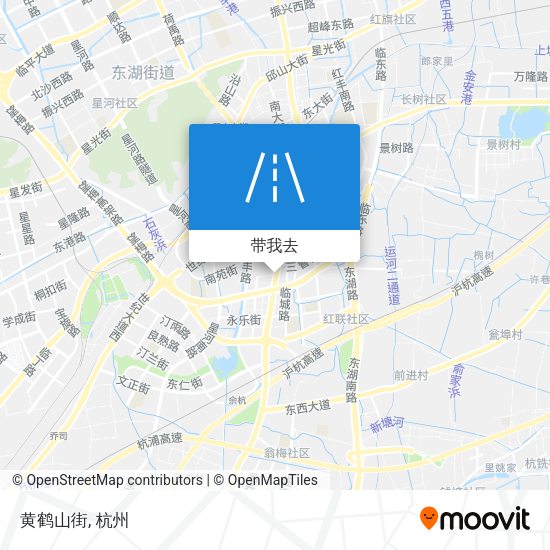 黄鹤山街地图