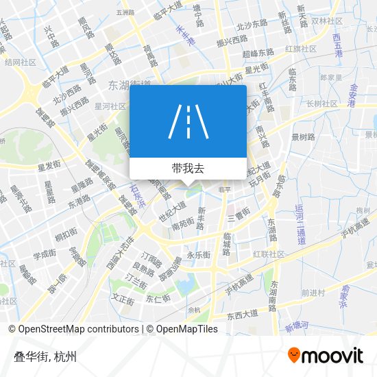 叠华街地图