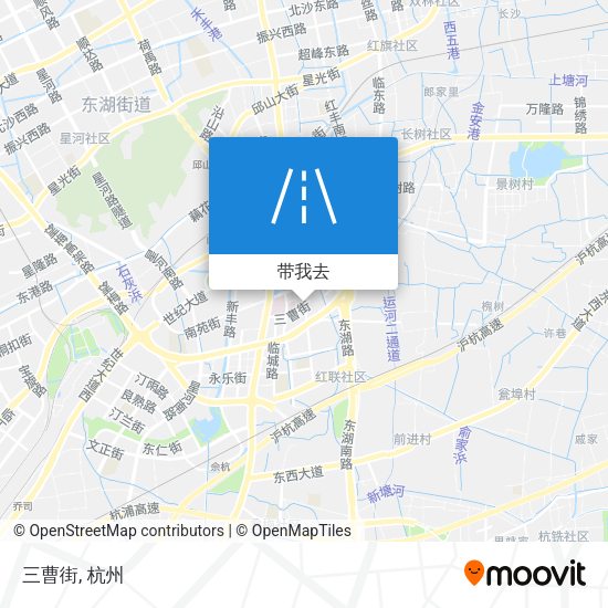 三曹街地图