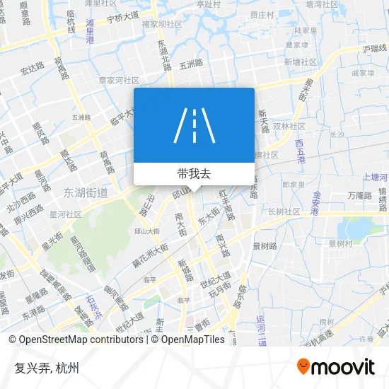 复兴弄地图
