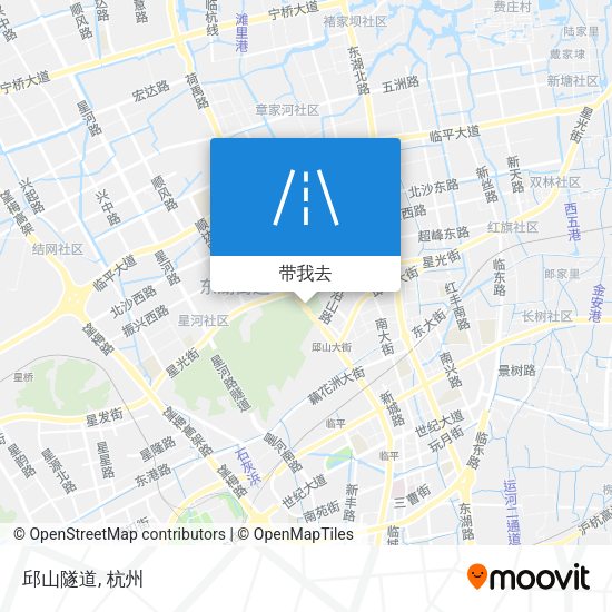 邱山隧道地图
