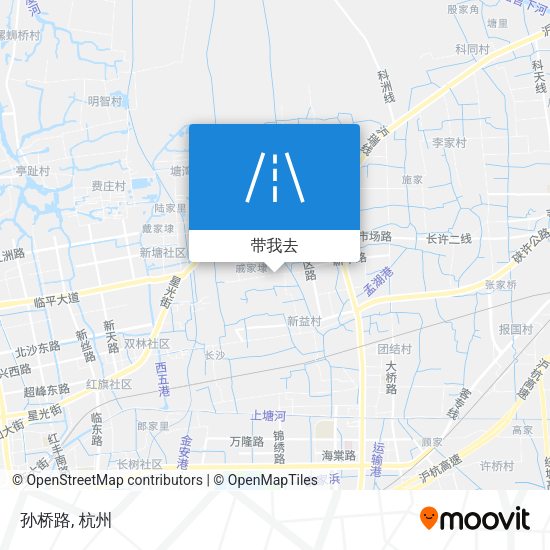 孙桥路地图