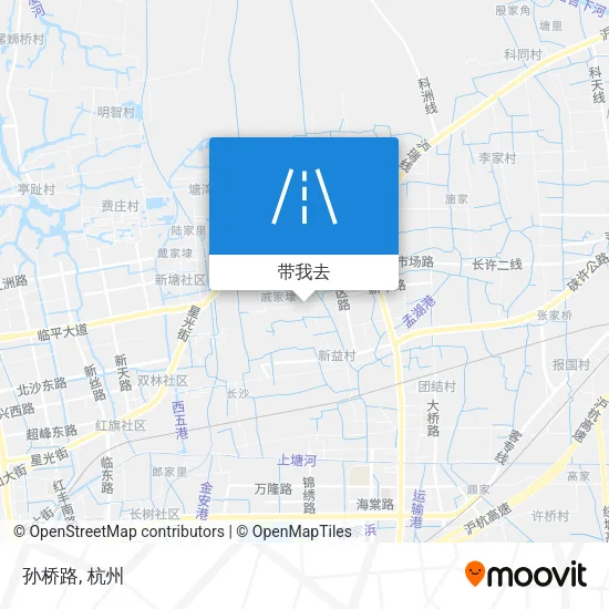 孙桥路地图